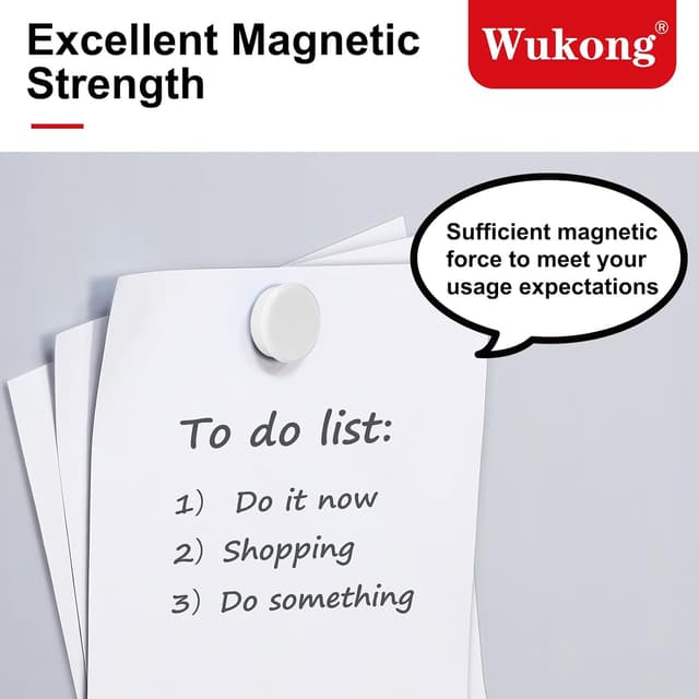 Thumbnail 2 de Wukong 24 aimants forts pour tableau magnétique