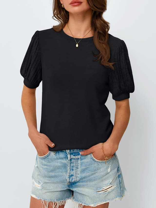 Detalle 2 de AUTOMET Womens Summer Tunic Top short sleeve