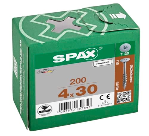 Thumbnail 4 de Spax 681030400303 T-STAR Plus 4CUT tĂȘte plate nickel đ