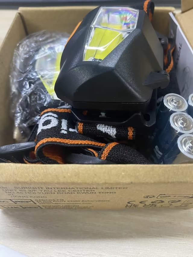 Detalle de Detake Kids Head Torch 2-pack LED headlamp