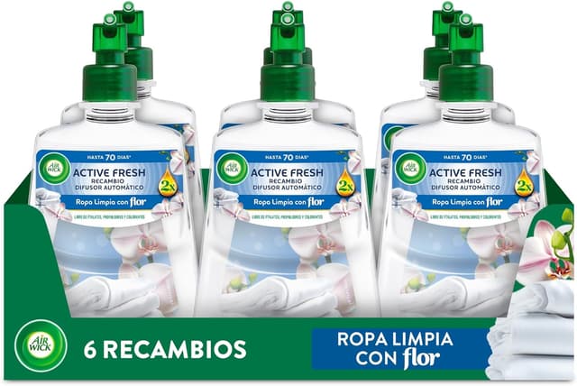 Thumbnail 2 de Air Wick Active Fresh Spray Automático Sin Aerosol, Pack 8