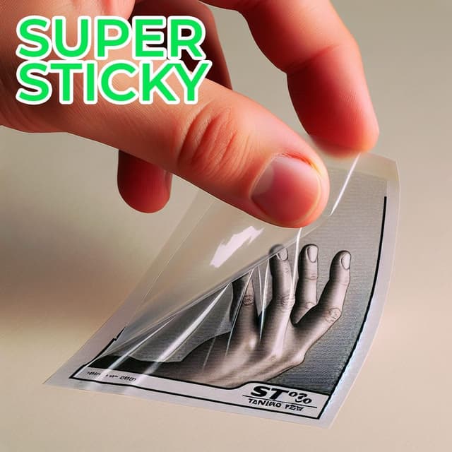 Detalle de Evergreen Goods A4 inkjet vinyl stickers paper