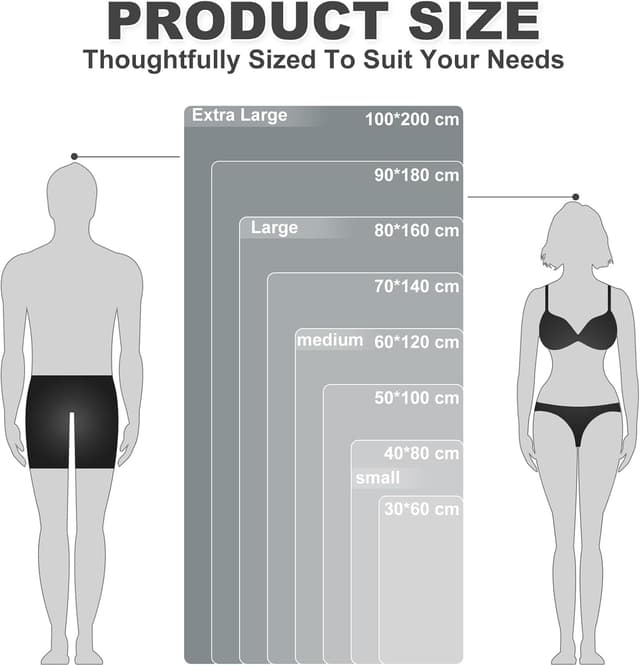 Thumbnail 6 de Brooklyn Grey Microfibre Towel 90×180cm