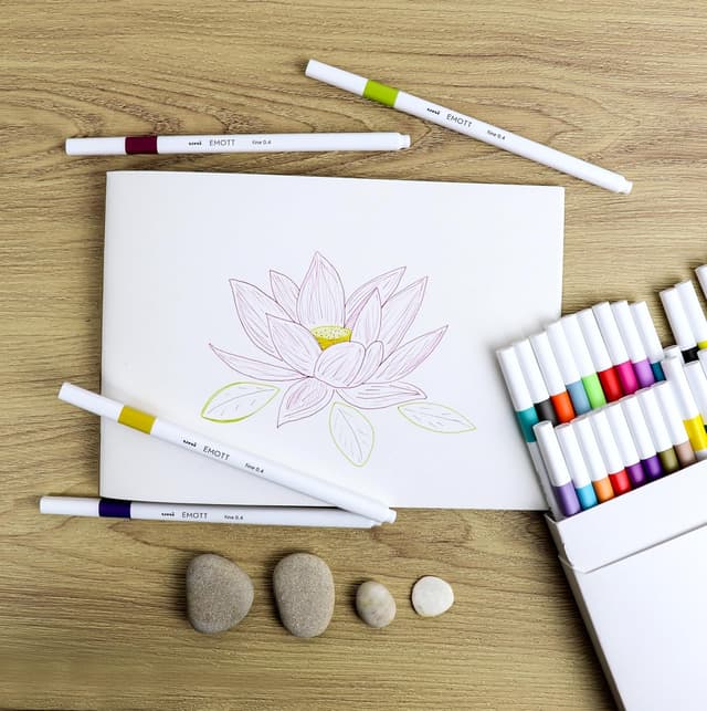 Thumbnail 6 de Uni-ball EMOTT Estuche 10 marcadores