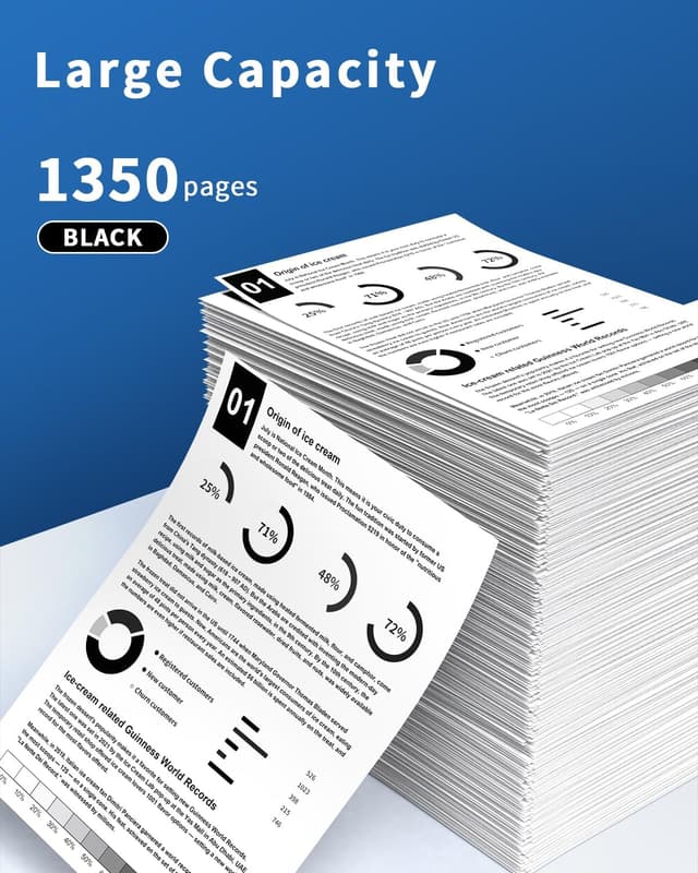 Detalle 1 de colorfly 207A Toner W2210A compatibile con HP 207A/207X nero con chip (1-Pack) per LaserJet Pro e MFP