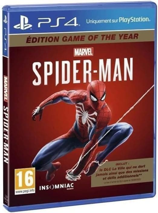 Detalle de Marvel’s Spider-Man Édition Game of the Year (GOTY) sur PS4