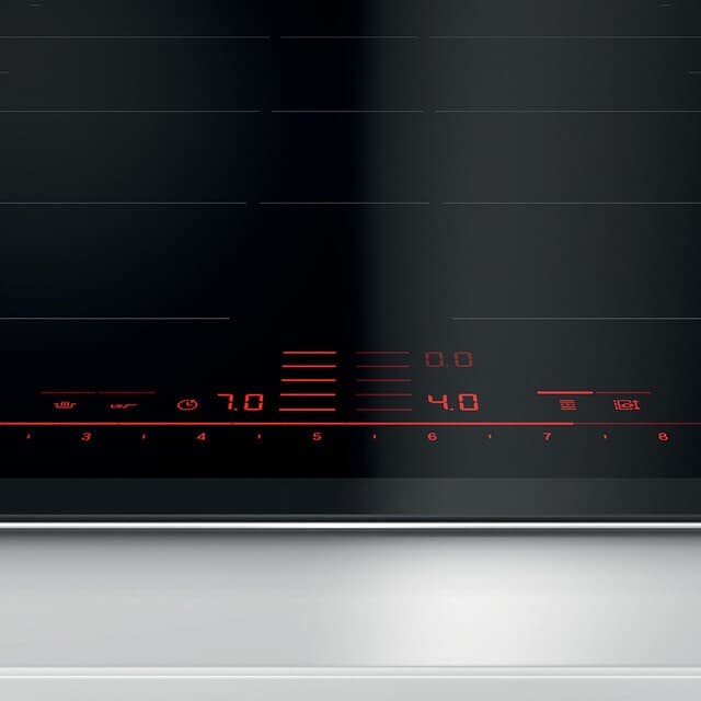 Detalle de Bosch PXY675DC1E Placa de Inducción 2 Zonas Flex MasterChef