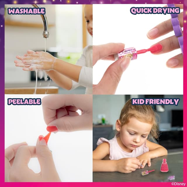 Thumbnail 4 de Townley Girl Princesas Disney🧚♀️ Set de Esmaltes Seguros 18 Pzs