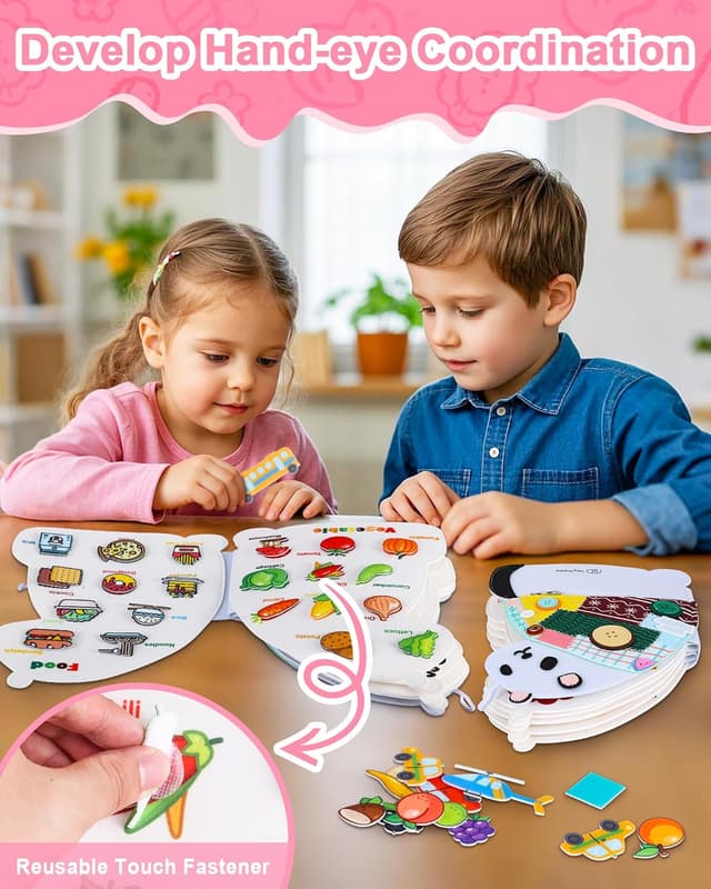 Thumbnail 3 de Heypappy Busy Board 12 in 1 Montessori