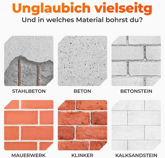 Detalle 1 de Foret béton SDS Plus BAUBECK 30 mm