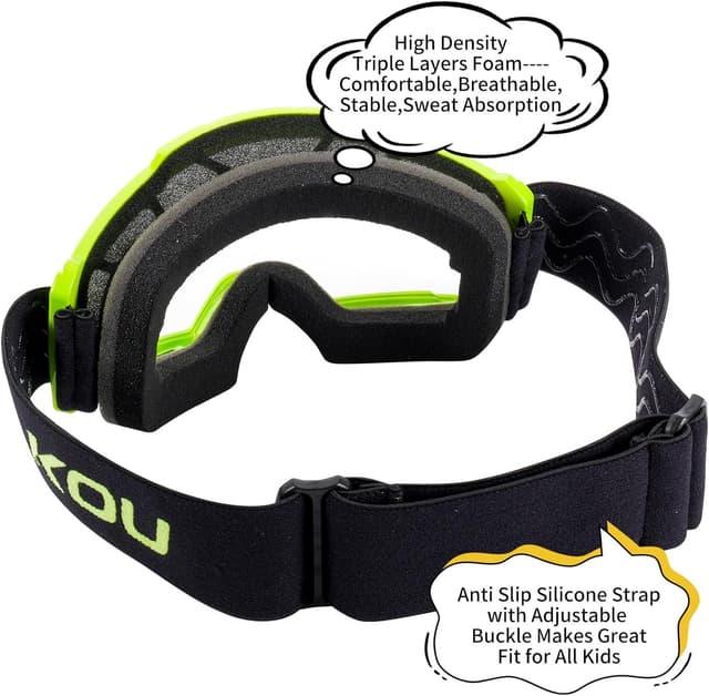 Thumbnail 5 de SAKOU Kinder Motorradbrille 85 g für MX