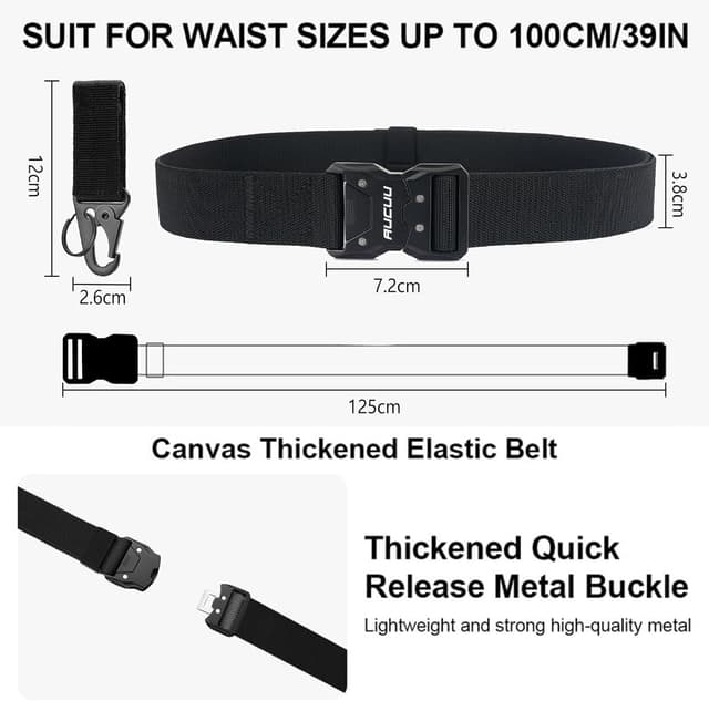 Thumbnail 1 de Aucuu cinturón táctico 3,8 cm