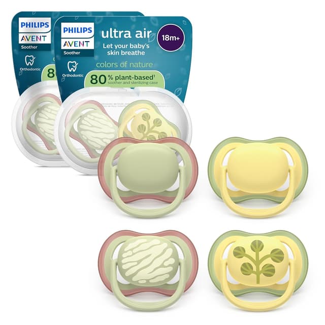 Detalle de Philips Avent ultra air Schnuller ab 18 Monaten