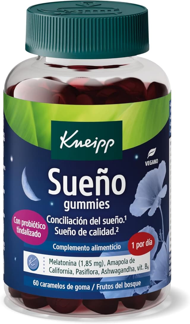 Detalle de Kneipp Sueño Gummies 60 gominolas 🍬