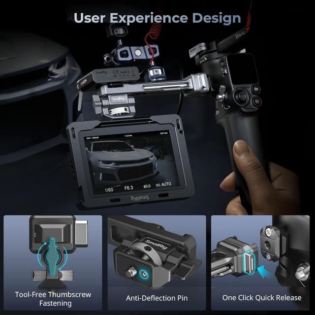 Thumbnail 3 de SMALLRIG 4637 Quick Release Camera Mount