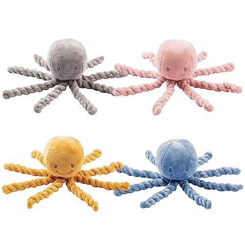 Thumbnail 4 de Nattou NT-877541 Pulpo de Peluche Rosa Palo 23 cm 🐙