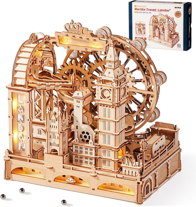 Detalle de ROKR Marble Travel London Puzzle de Canicas 3D