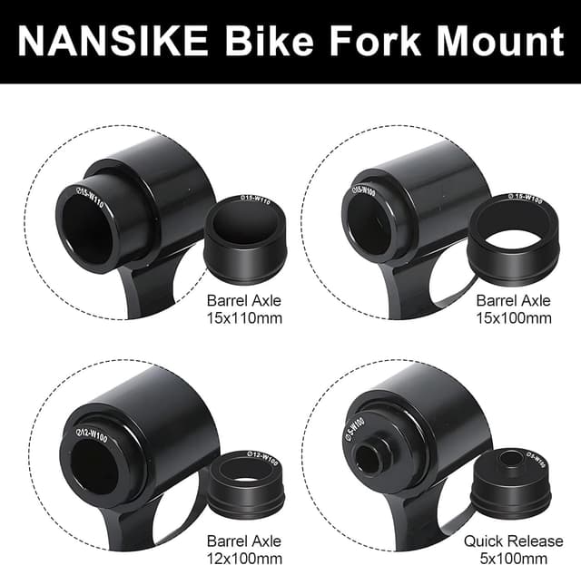 Thumbnail 5 de Fahrrad Vorderradgabel Vielseitige Gabelhalterung