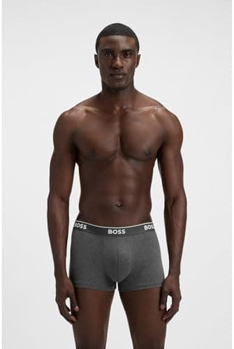 Thumbnail 6 de BOSS Trunk 3p Power Bóxer Open Grey S (Pack de 3)