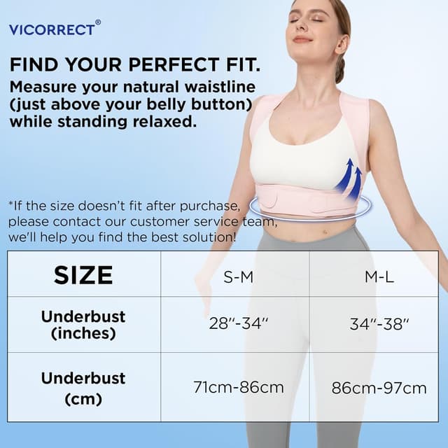 Thumbnail 2 de Vicorrect Back Posture Corrector M-L