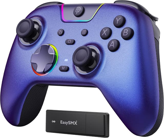 Detalle de EasySMX X05PRO, manette sans fil 1000 mAh