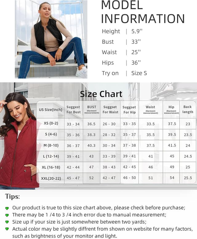 Thumbnail 3 de Argstar Quilted Lightweight Vest XS-2XL