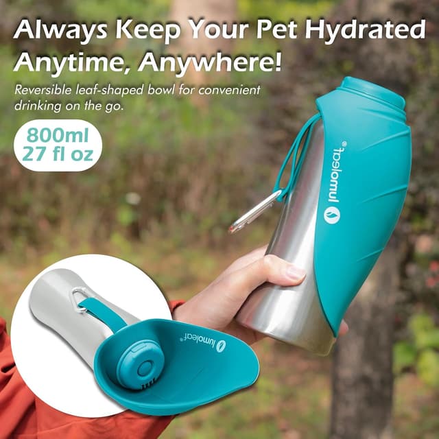 Thumbnail 5 de LumoLeaf Portable Dog Water Bottle 800ml