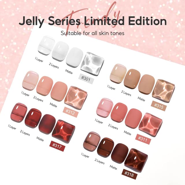 Detalle de PEACECOLOR Vernis semi permanent 10 ml