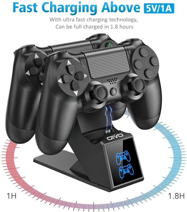 Detalle de OIVO PS4 Controller Charger 1.8H fast charging dock