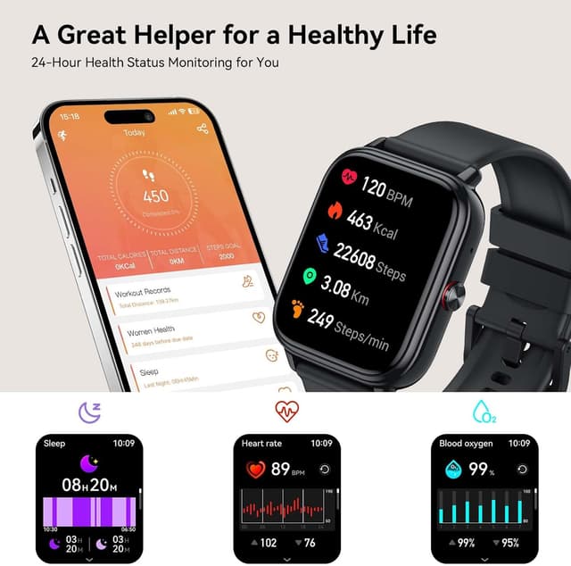 Thumbnail 2 de Reloj Inteligente 1,83" HD con 1000 mAh