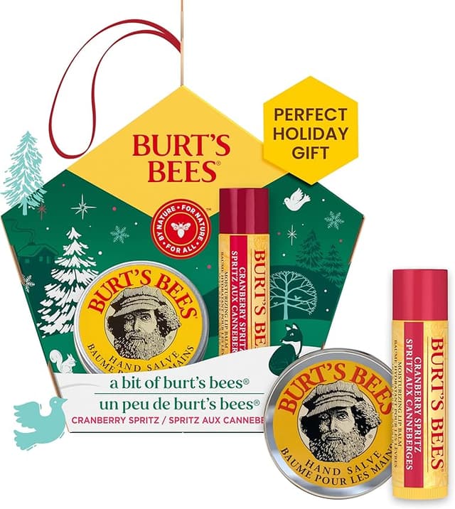 Detalle de Burt's Bees Paquete: Bálsamo Labial y de Manos 🍇