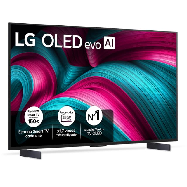 Detalle de LG OLED42C55LA TV OLED evo 42" 4K