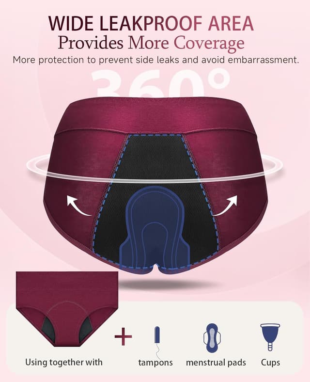 Thumbnail 3 de RFOGJV Periodenunterwäsche Hochwaage 95 Baumwolle