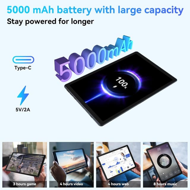 Thumbnail 4 de Whitedeer Tablet Android 10 Zoll