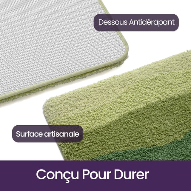 Thumbnail 6 de DEXI Tapis salle de bain 60 x 110 cm antidérapant