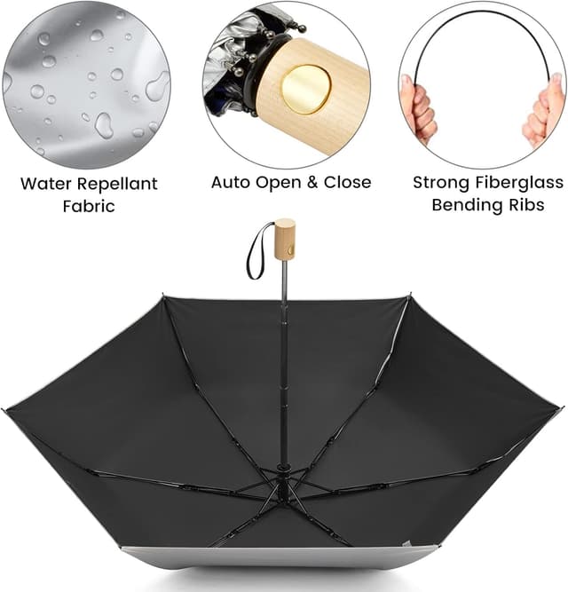 Thumbnail 3 de G4Free UPF 50+ Ombrello da viaggio 42" pieghevole ☂