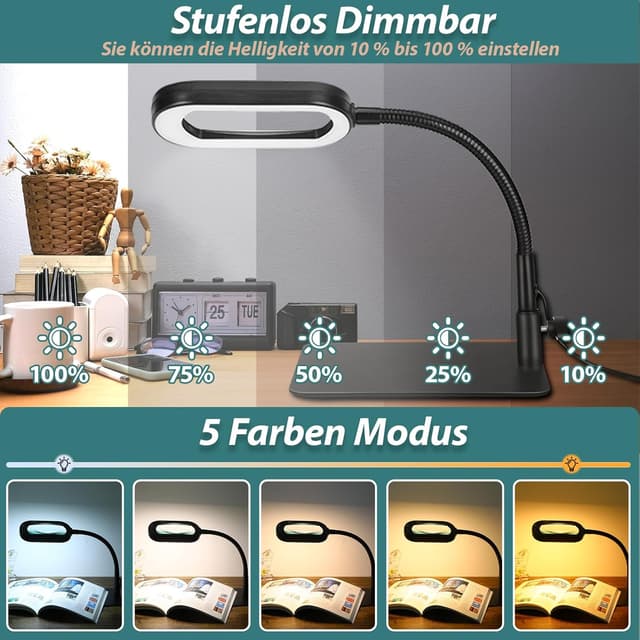 Thumbnail 2 de Drdefi 10X Rectangle Lupe mit Licht