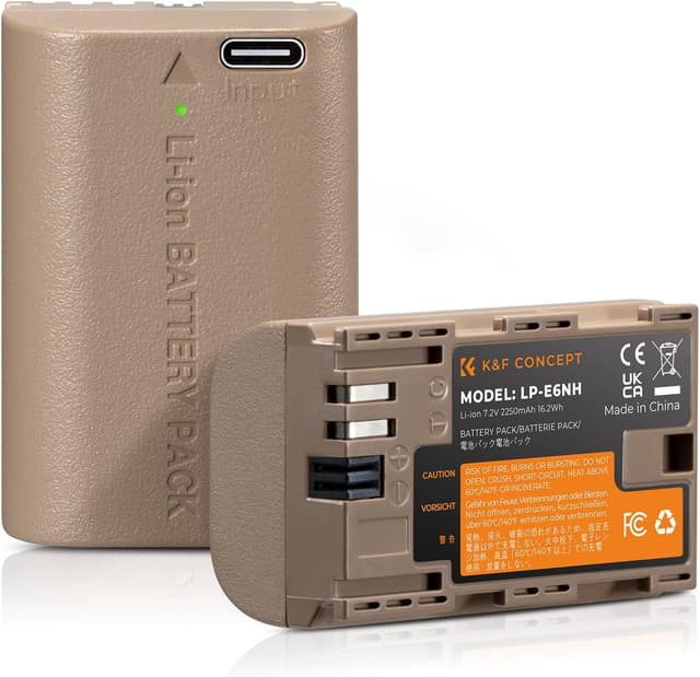 Imagen de K&F CONCEPT LP-E6NH Batteria 2250mAh en OfertitasTOP