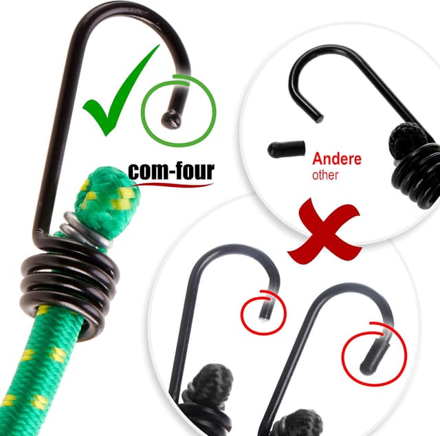 Thumbnail 3 de COM-FOUR Set tenditori in gomma 46 cm