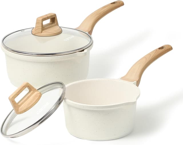 Detalle de CAROTE 1.5Qt & 3.0Qt Sauce Pan Set ⚙