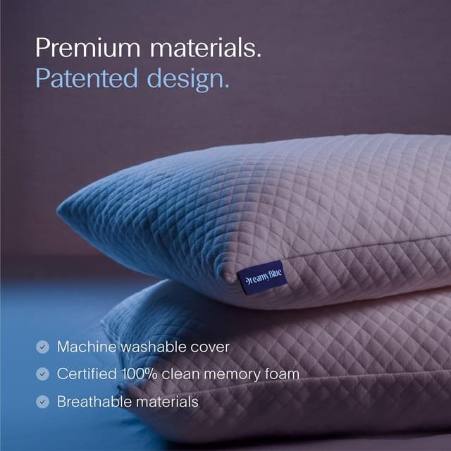 Thumbnail 4 de DreamyBlue Signature Pillow Adjustable Loft, Queen
