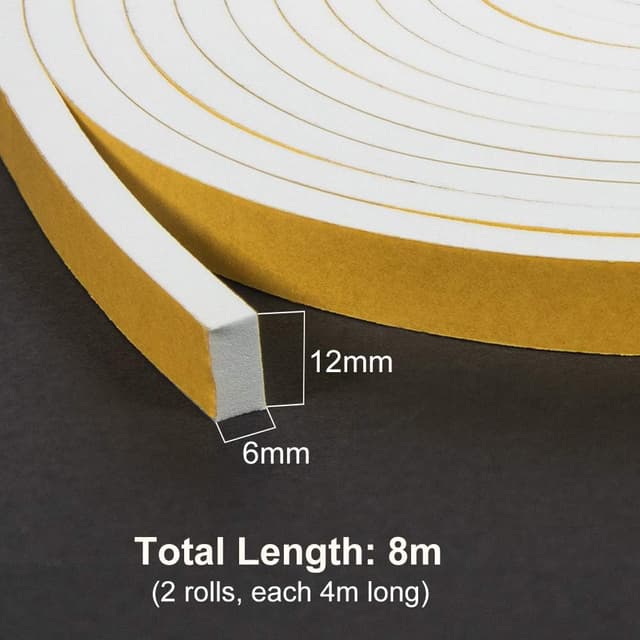 Thumbnail 1 de fowong Draft Excluder Tape 8 m seal strip 🏠