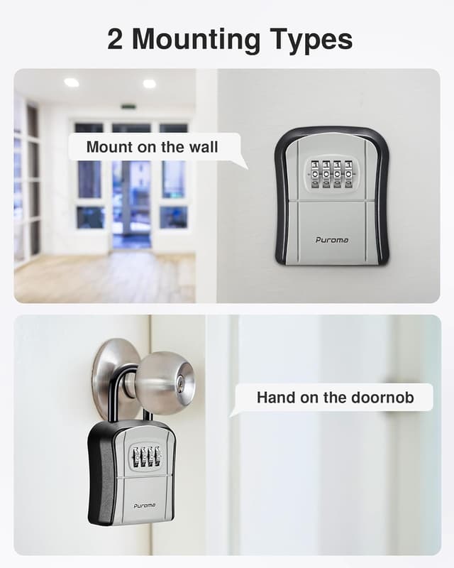 Thumbnail 1 de Puroma Key Lock Box 4-digit ๐