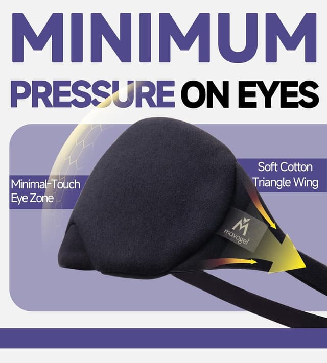 Thumbnail 4 de Mavogel Cotton Sleep Eye Mask – Light‑blocking eye mask