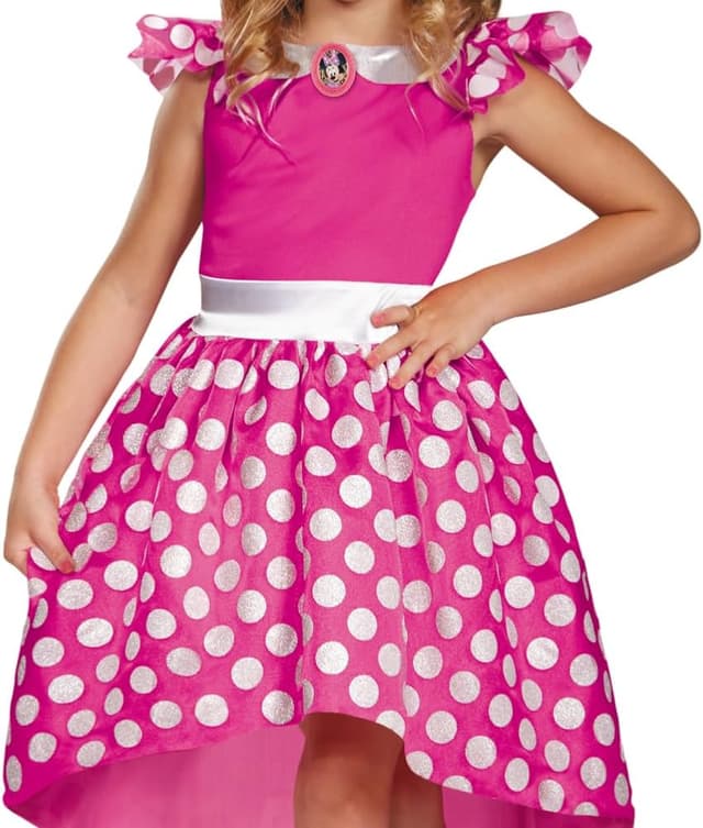 Detalle de Minnie Maus Kostüm Kinder rosa ab 3 Jahre