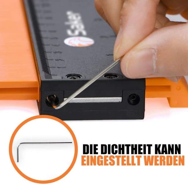 Detalle 2 de Saker Konturenlehre für Konturkopien 12 cm