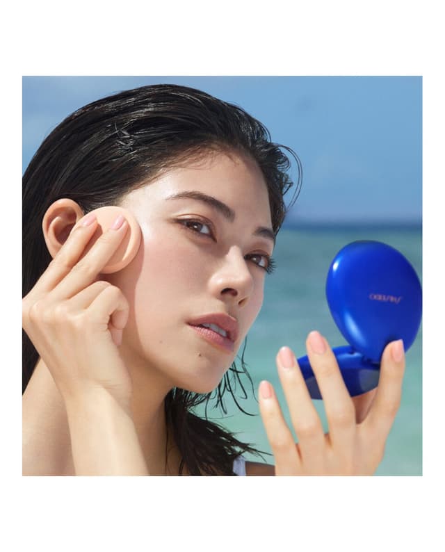 Detalle de Shiseido Uv Protective SPF 30 — fondo de maquillaje 💄