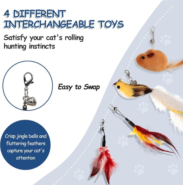 Thumbnail 2 de VINATO Canna da Pesca per Gatti 64 cm 🎣