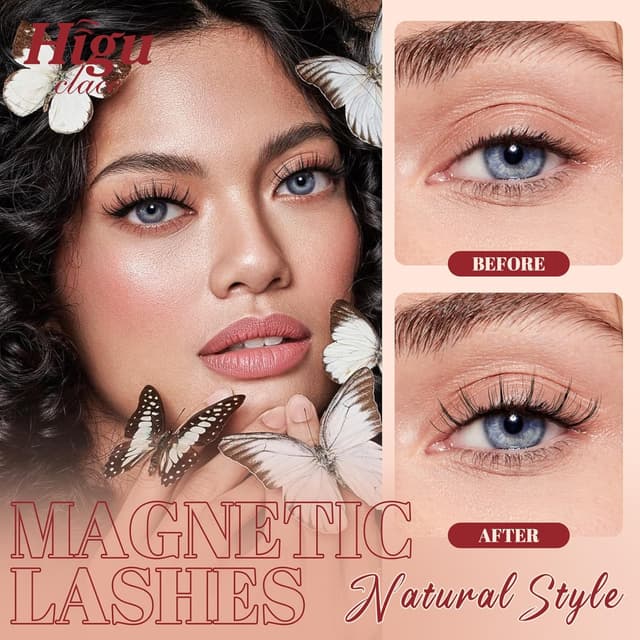 Thumbnail 1 de Higu clace Magnetische Wimpern KIT-AI 1 Set