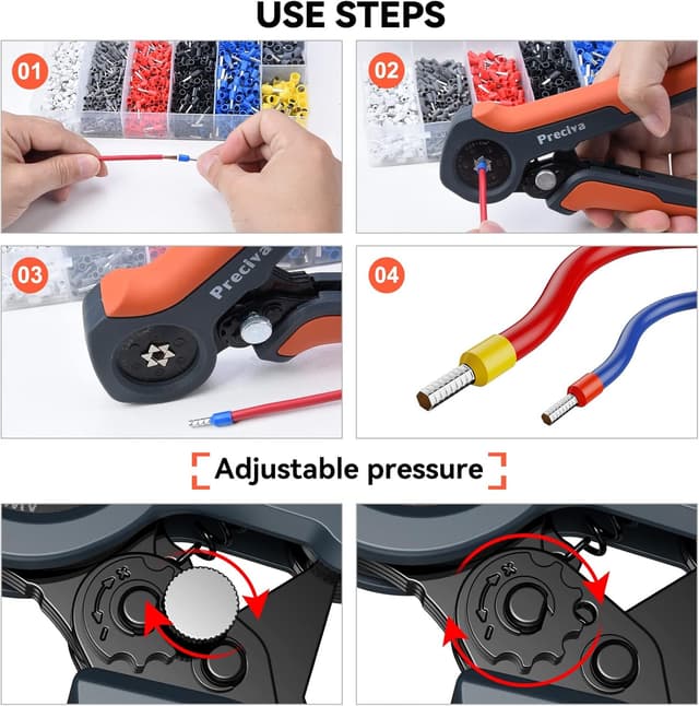 Thumbnail 3 de Preciva Ferrule Crimping Tool 0.25–6mm²